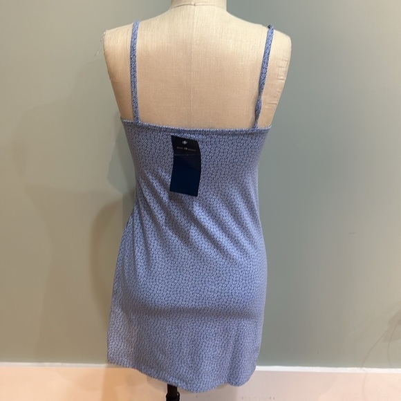 NWT Brandy Melville Blue and white floral mini‎ dress - Picture 3 of 7